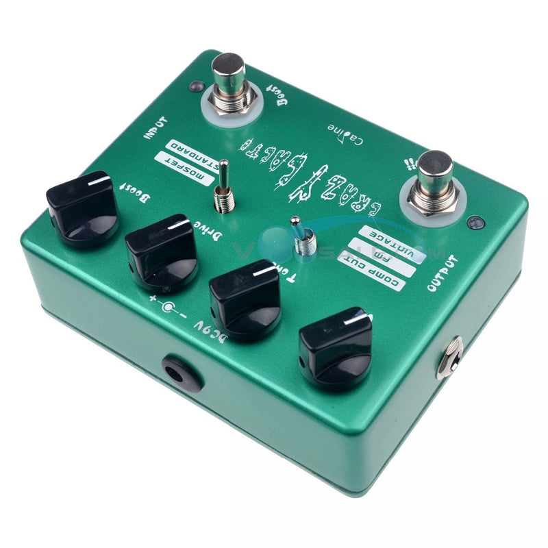 Caline CP-20 Crazy Cacti Overdrive Guitar Effect Pedal True Bypass Aluminum Alloy Guitar Accessories Pedal Effect