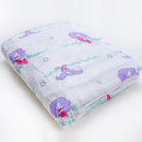 Muslinlife Cotton Bamboo Baby Receiving Blanket Soft Newborn Baby Blanket Bath Towel Infant Muslin Swaddle Wrap Baby Accessories