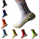New Sports Anti Slip Soccer Socks Cotton Football Men Grip Socks Calcetines