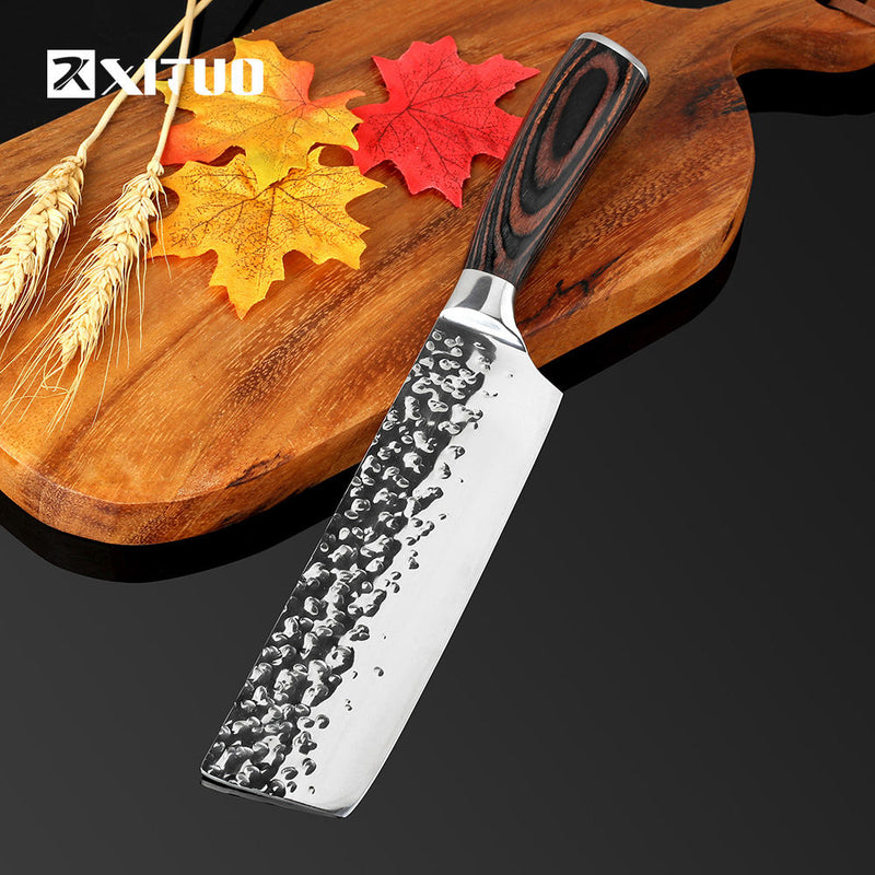 XITUO Küchenmesser Chef 8 Zoll 7 "Edelstahlmesser Sushi Fleisch Santoku Japanisch 7CR17 440C High Carbon Messer Kochen