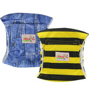 Ohbabyka 2Pack Pet Male Dog Cloth Diaper Physiological Sanitary Dog Shorts Underwear Pant for Pet Dogs Nappy Cover