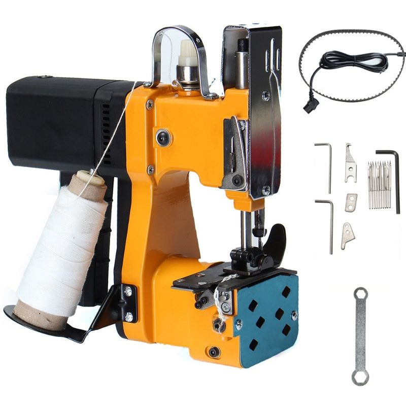 Electric Sewing Machine Portable Automatic Packaging Agriculture Textile Industry Woven Bag Mini Sealing Machine Overlock GK-890