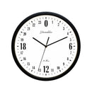 2021 Newest 24 Hour Dial Design 12 Inches Clock Metal Frame Modern Fashion Decorative Round Wall Clock Home Decoration Bar Study