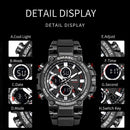 Relojes deportivos SMAEL para hombre, reloj cronógrafo Digital de doble hora, cronómetro LED para hombre, relojes de pulsera con pantalla de semana, montre homme Hour