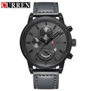 Reloj de cuarzo Curren para hombre, relojes de cuero de lujo de marca superior para hombre, nuevo reloj Masculino, reloj deportivo informal a la moda, relojes de pulsera para hombre