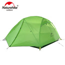 Naturehike Tent Upgraded Star River Camping Tent Ultralight 2 Person 4 Season 20D Silicone Tent With Free Mat NH17T012-T