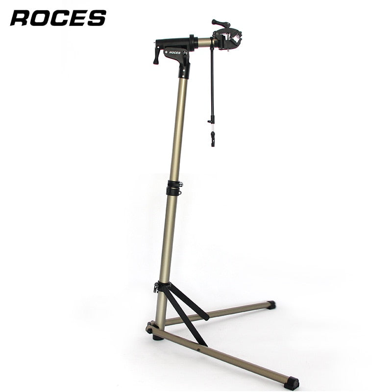 Soporte de bicicleta plegable ajustable, soporte profesional de reparación de bicicletas de aleación de aluminio, herramientas profesionales de reparación de bicicletas, bicicleta de ciclismo H