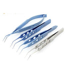 Titanium alloy Eyelid Beauty Eye Capsular Capsule Ophthalmic Instruments Capsulorhexis Clapm Tweezers Tools