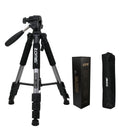 ZOMEI Q111 Professional Portable Travel Aluminum Camera Tripod&amp;Pan Head for SLR DSLR Digital Camera Three color