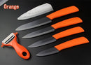 FINDKING High Quality  Zirconia Black Blade 3" 4" 5" 6" inch + Peeler + Covers Ceramic Knife Set Kitchen Professional  knife