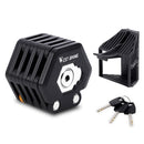 WEST BIKING Bike Lock Anti Theft Foldable Chain Locks With Key Alloy Steel Folding Safety Motorcycle Bicycle Locks For Cycling