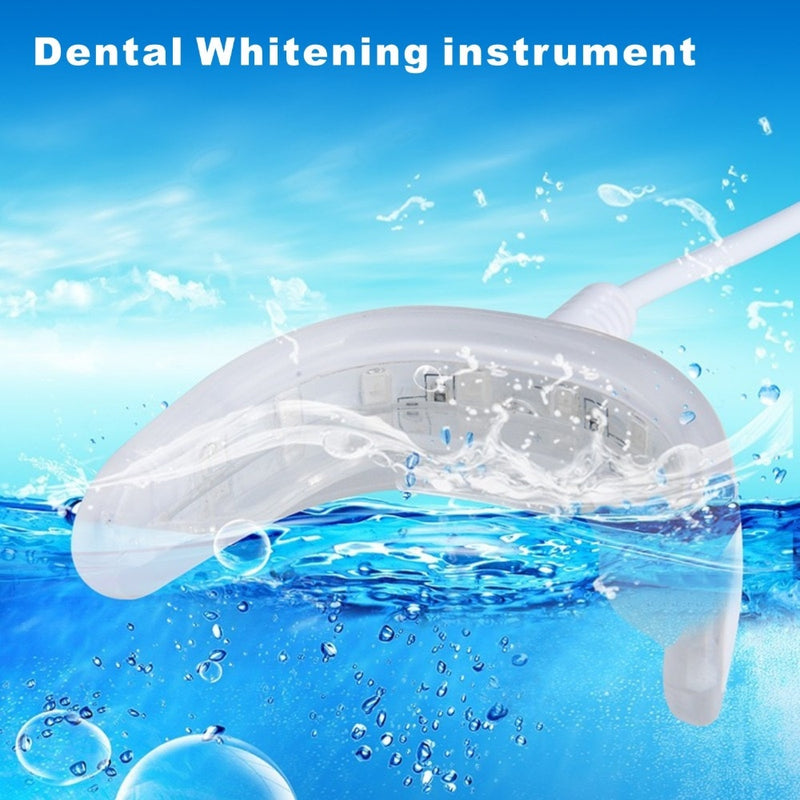 Portable Smart Cold Blue light LED Tooth Whitener Device Oral Whitening Kit 4 USB Ports For Android IOS Teeth Bleaching