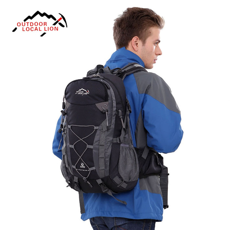 1Pcs Outdoor Sport Bag LOCAL LION 40L Backpacks Travel Bag Men Waterproof Rucksack Backpack