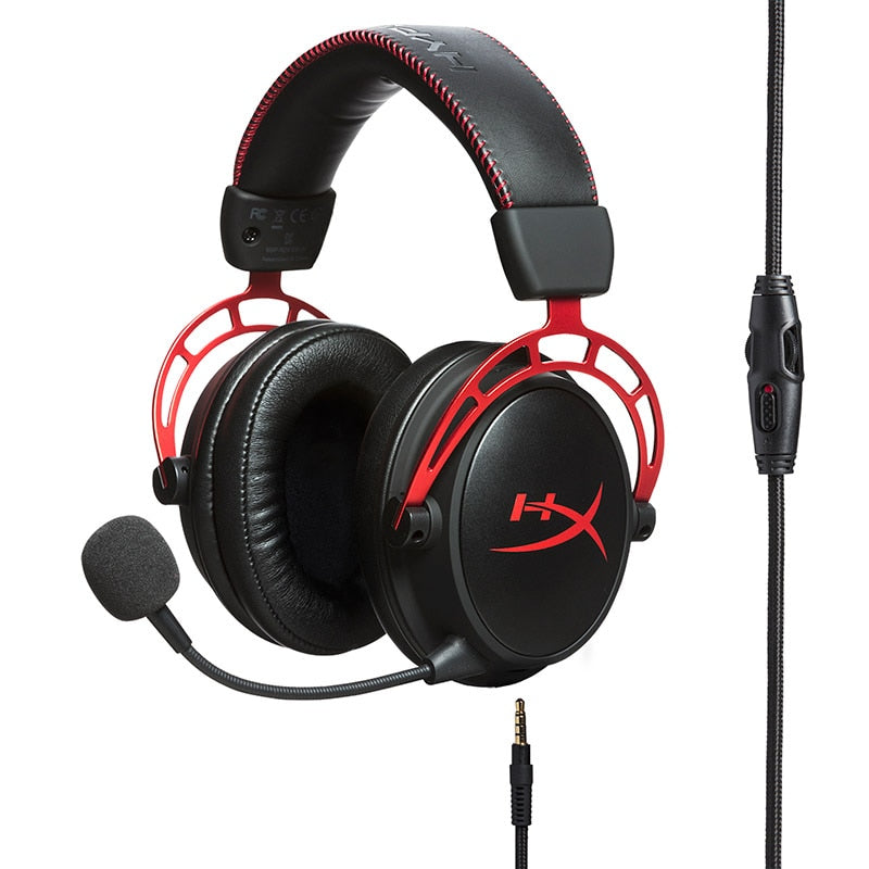 Auriculares Kingston HyperX Cloud Alpha de edición limitada para deportes electrónicos con micrófono, auriculares para juegos para PC, PS4, Xbox Mobile