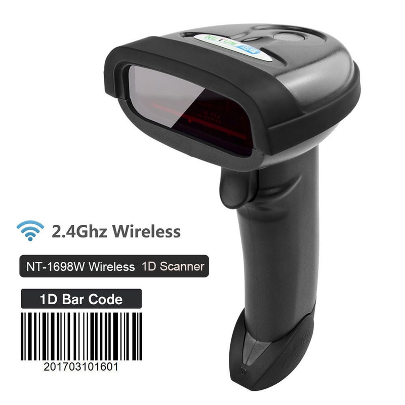 Escáner de código de barras inalámbrico de mano NETUM NT-1698W Y lector de código de barras QR NT-1228BL Bluetooth 1D/2D PDF417 para IOS Android IPAD