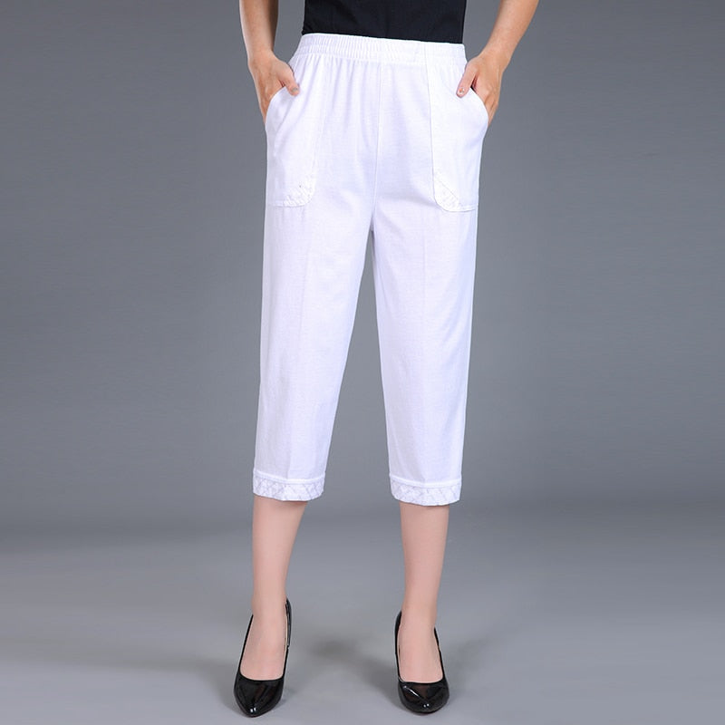 Women Capris Pants Female Women&