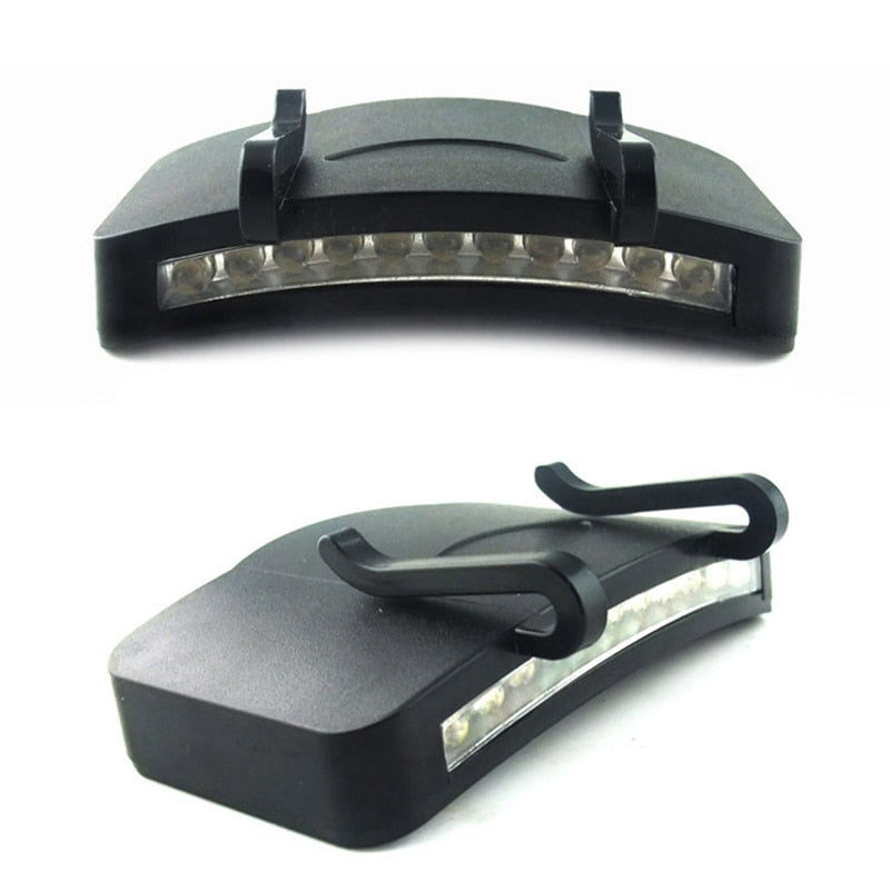 Litwod Z20 superhelle 11 LED-Kappenleuchte Scheinwerfer Scheinwerferkopf Taschenlampenkopf Kappenhutlicht Clip-on-Licht Angeln Stirnlampe