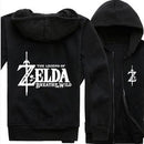 Link Hoodie Anime Breath of the Wild Cosplay Costumes Winter Coat Jacket Men's Warm Sweatshirts