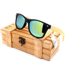 BOBO BIRD Square Vintage Sunglasses for Men Women Wood Sun Glasses 2022 Retro Polarized Eyewear lunette de soleil femme