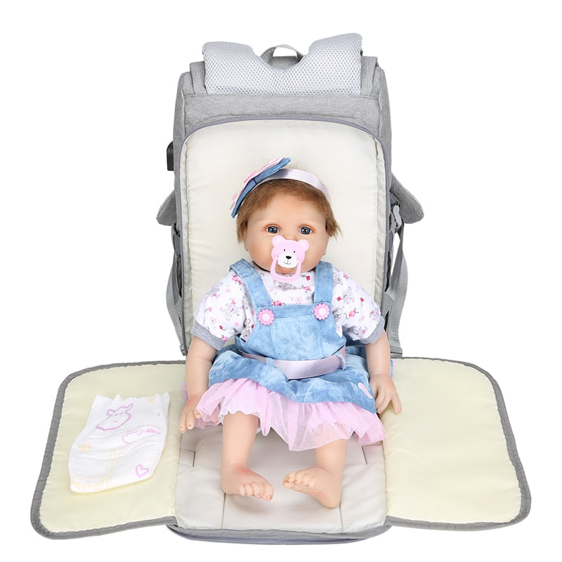 Usb Mummy Maternity Baby Diaper Bag Organizer For Mom Mummy Maternity Packages kits Backpack Baby Bags Stroller Diaper Bag