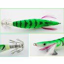 5pcs/lot Multicolor Squid Hooks Fishing Lure Squid Jigs Jibioneras Size 3.0