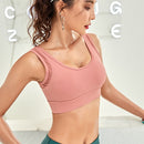 Women Sports Bra Running Yoga Brassiere Workout Gym Fitness Underwear Bralette Top Push Up Plus Size Beauty Back Workout Bra