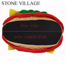 Sneaker Slippers Plush Zombie Slippers / Ravenous Zombie Warm Slippers Funny Home Shoes Cartoon Slippers Winter Slippers