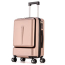 Letrend New Fashion 24 Inch Front Pocket Rolling Luggage Trolley Password Box 20&