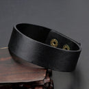 2022 Modeschmuck Vintage glatte glänzende Lederarmband Charme Schmuck Armbänder Armreifen Manschette Armband Männer Pulsera Hombre