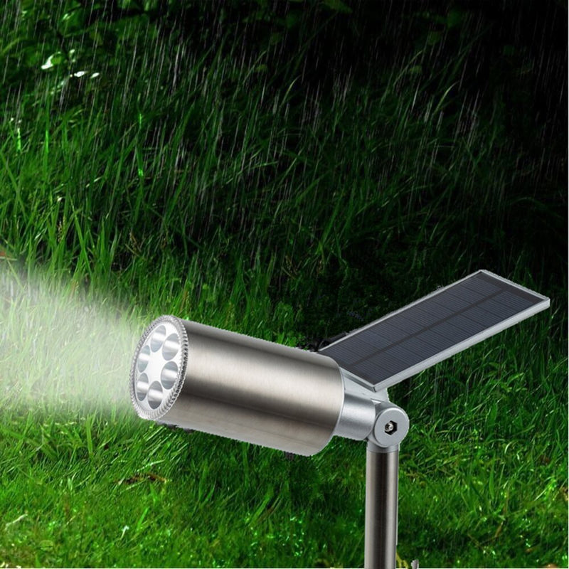 Solar Garden Light Waterproof IP65 Outdoor Solar Spotlight Wireless Sunpower Landscape Lamp for Garden Driveway Pathway