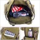 Bolsa militar de 60L y 80L para hombre, mochila táctica, bolsa militar de lona, ​​bolsa grande de viaje para acampar, senderismo, montañismo, bolsa de deporte al aire libre XA106D