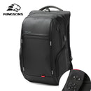 Kingsons 15 "17" Laptop-Rucksack Externe USB-Lade-Computer-Rucksäcke Diebstahlsichere wasserdichte Taschen für Männer und Frauen