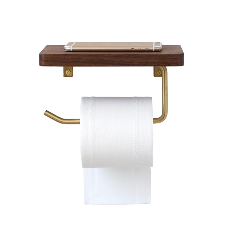 Nordic Luxus Papierhandtuchhalter Holz Seidenpapier Aufbewahrungshalter Toilettenpapierhalter Badezimmer Organizer Werkzeuge Wanddekoration
