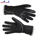 Guantes de buceo de neopreno de 3 mm Guantes de alta calidad para nadar Mantener caliente Equipo de buceo para nadar Nuevo Blue Dive Sail