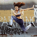 Pantalones de yoga Mujer Ropa deportiva Estilo chino Leggings de yoga impresos Fitness Yoga Mallas para correr Pantalones deportivos Medias de compresión