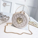 2021 Summer Female Women Messenger Bag Korean Edition Fashion Small Round Bag Mini Bag Circular Shoulder Bag