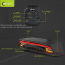 Meilan X5 Wireless bike Brake light version Flash Safety Rear Turn Bicycle Wireless Remote Control turning laser light