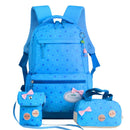 Mochilas escolares para niños, Mochila con estampado para adolescentes y niñas, mochilas escolares, 3 unidades/juego, Mochila de viaje para niños, bolso de hombro bonito