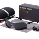 Gafas deportivas BARCUR, gafas de sol de aluminio para hombre, gafas de sol polarizadas para mujer, gafas antirreflectantes, gafas de sol femeninas