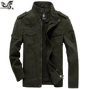 Chaqueta militar de talla grande 5XL 6XL para hombre, chaqueta de piloto de algodón de otoño, chaqueta Bomber para hombre del ejército, chaqueta de invierno de vuelo de carga para hombre