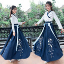 Hanfu Mulheres Damen Pflaume Hanfu Kostüm Kleid Feenrock Frisch und elegant Huaqing Pavillon Hanfu Kleidung im chinesischen Stil