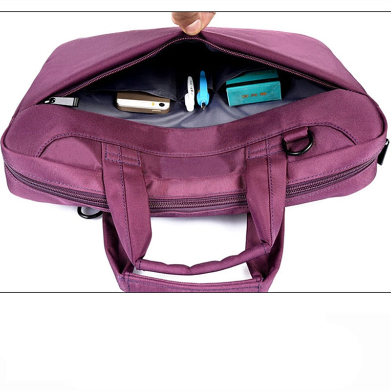 Laptop bag 17.3 17 15.6 14 13 inch Nylon airbag shoulder handbag computer bags Waterproof Messenger Women men  Notebook bag 2020