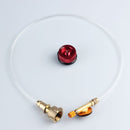 Jeebel Outdoor Gas Nachfülladapter Campingkocher Ventil Propangastank Nachfülladapter Nachfüllen von Gasflaschen für Gasherdbrenner