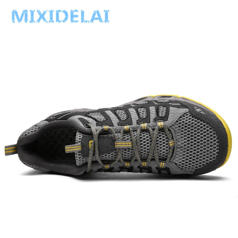 MIXIDELAI Neue Sommer Männer Turnschuhe Mode Frühling Outdoor Schuhe Männer Casual Herrenschuhe Bequeme Mesh Schuhe Für Männer Größe 39-46