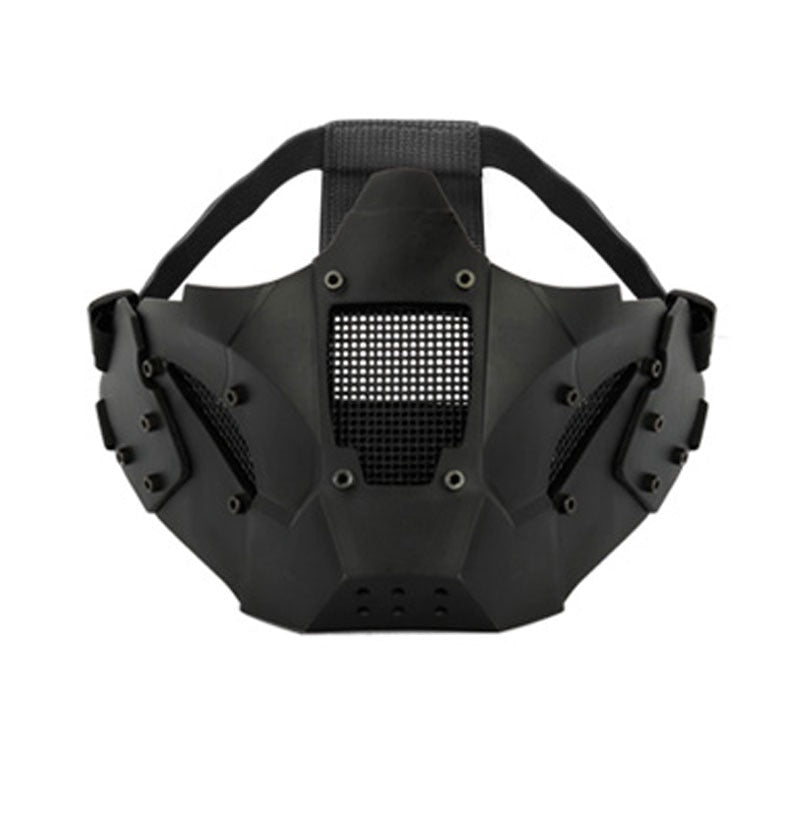 Multi Function Iron Mesh Tactical Mask with Fast Helmet and Tactical Goggles Airsoft Hunting Motorcycle Sport Play