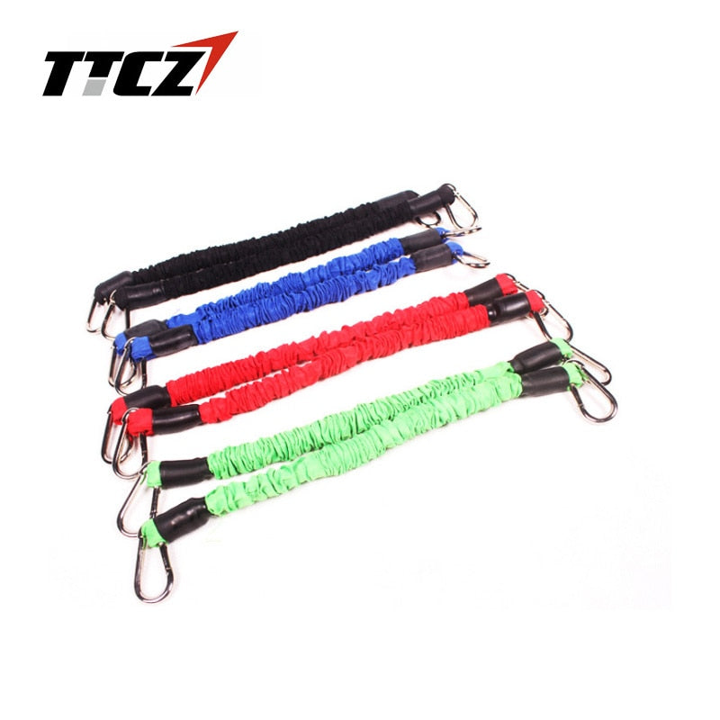 TTCZ Fitness Bounce Trainer Cuerda Banda de resistencia Baloncesto Tenis Correr Saltar Pierna Fuerza Agilidad Entrenamiento Correa equipo