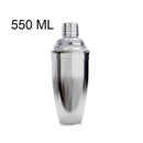 UPORS 550ML/750ML Cocktail Shaker Mixer Stainless Steel Wine Martini Boston Shaker For Bartender Drink Party Bar Tools