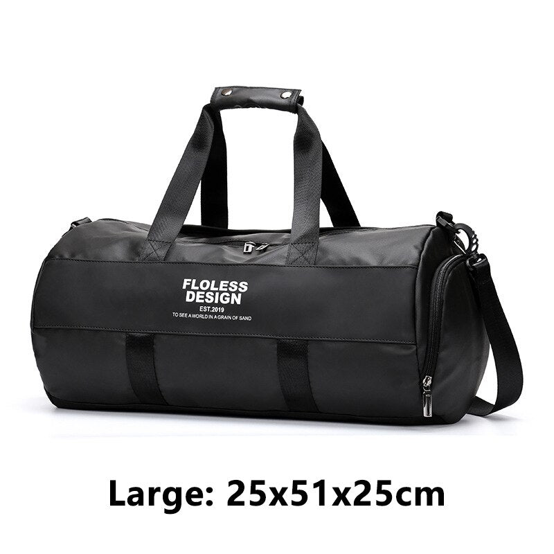 Bolsa de lona de viaje multifunción inrnn, bolso impermeable de gran capacidad para hombre, bolsa de gimnasio para deportes al aire libre, bolsa de equipaje de moda