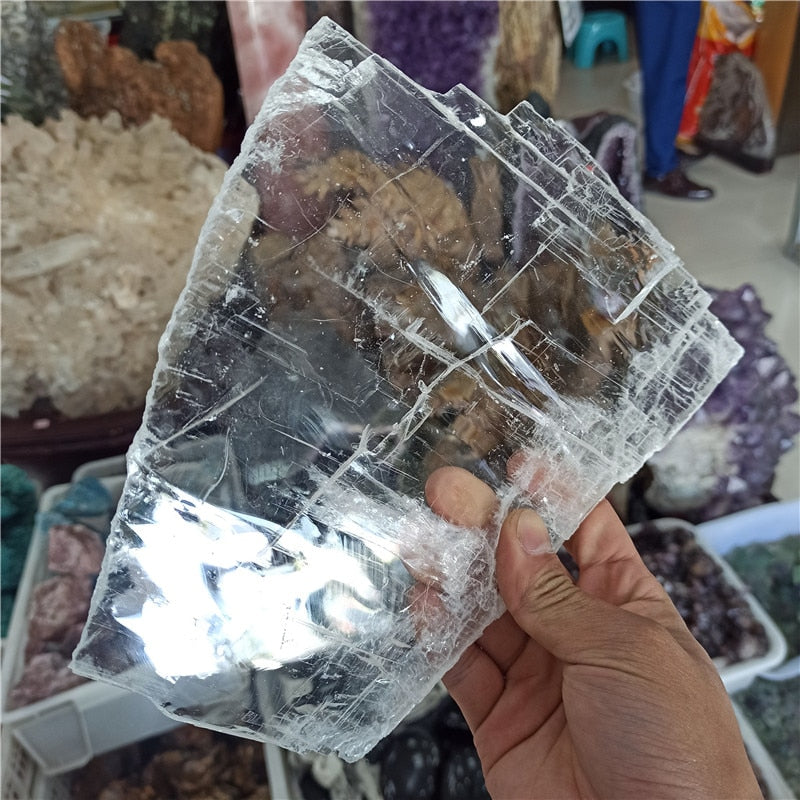 High quality Natural quartz crystal selenite series reiki healing home decor mineral specimen collection