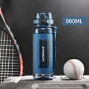 New 1.1L Water Bottle BPA Free Portable Leak-proof Shaker bottle Tritan Plastic Drinkware Outdoor Tour Gym